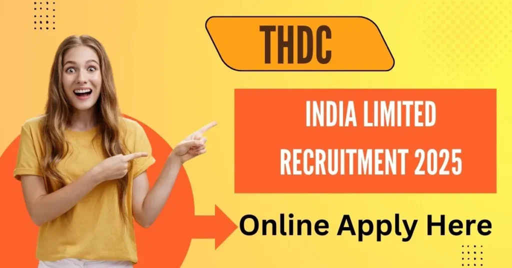 THGC India Limited Recruitment 2025 link